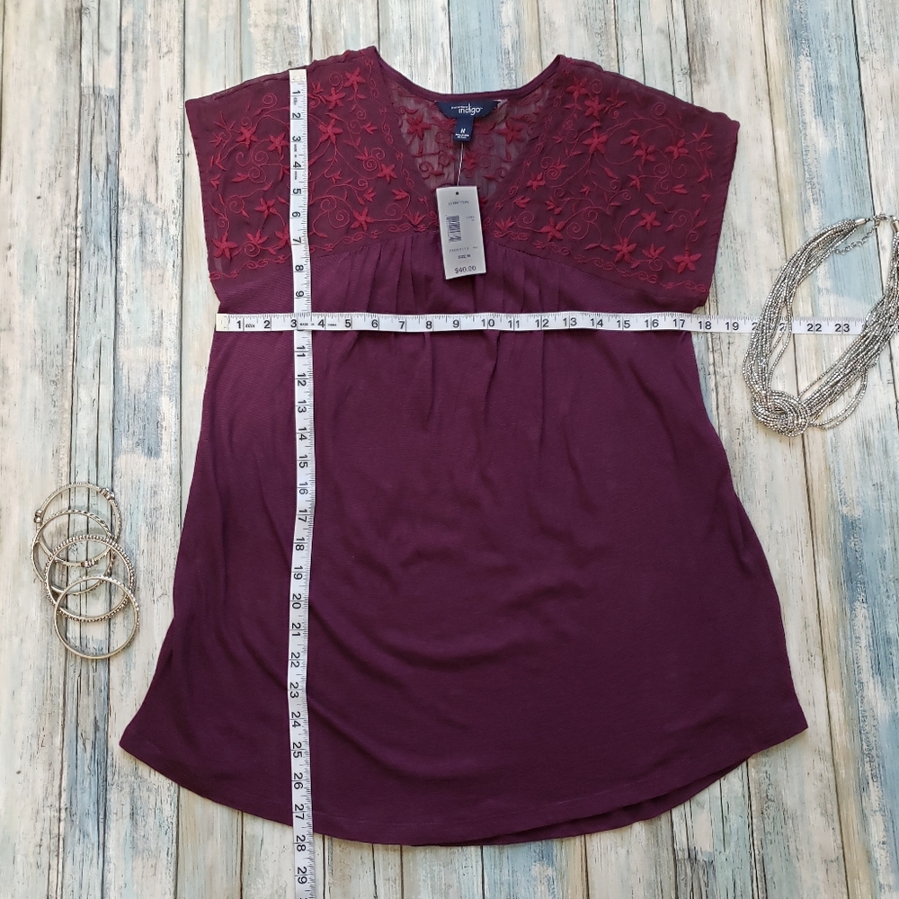 Indigo Top. - Picture 3 of 12